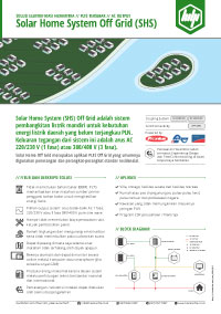 Brosur Solusi Solar Home Off Grid